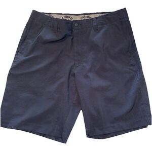 Callaway Mens Size 36 Performance Golf Shorts Stretch Dark Gray Pockets New